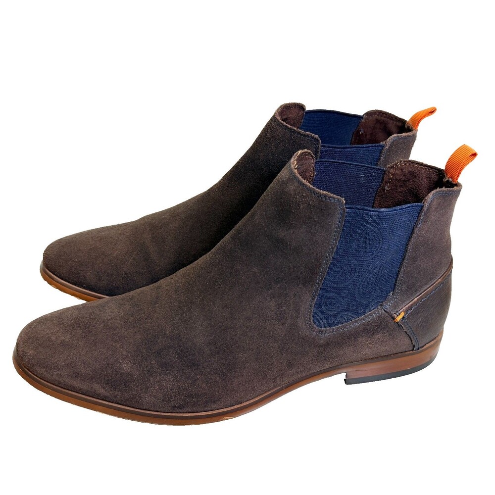 TALLIA MEN'S VERANO CHELSEA BOOT SZ 8 CHOCOLATE BROWN